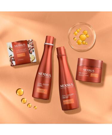 Nexxus Curl Define Shampoo & Conditioner 2 Count - ProteinFusion for Curly/Coily Hair, Strengthening & Moisturizing - Sulfate-Free with Marula Oil 13.5 oz - Buy Online on GoSupps.com