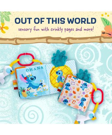 Disney Baby Lilo & Stitch Soft Book - Stitch On-The-Go Blue | Kids Preferred - Buy Online on GoSupps.com