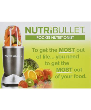 NUTRIBULLET User Guide & Recipe Book with Pocket Nutritionist - Ultimate Health and Wellness Companion - Buy Online on GoSupps.com
