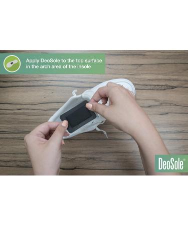 Deosole Shoe Patch Destroys Foot and Shoe Odour 1 Pack - Buy Online on GoSupps.com
