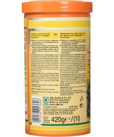 JBL Agivert Food for Turtles Aquariophily 1 L 420 g - Pack of 2 - Buy Online on GoSupps.com