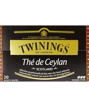 Twinings Twinings Ceylon Tea Scotland 20 Sachets 40g - Pack of 4