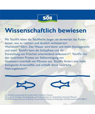 S ll 81794 Teichfit 1 kg - Year-Round Pond Water Stabilizer for Garden & Koi Ponds | Basic Care Products for Healthy Aquatic Ecosystems - Buy Online on GoSupps.com