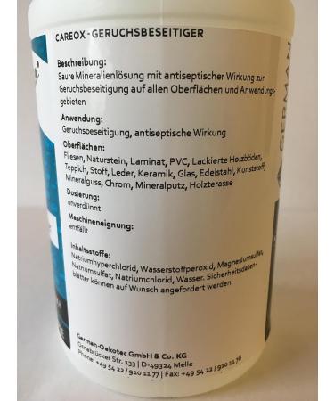 Careox Odor Eliminator 500ml - Permanent Urine Odor Remover for Pets | Effective Odor Control for Animal and Cat Urine - Buy Online on GoSupps.com