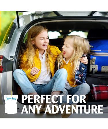 Capri Sun 100% Apple Juice - 40 ct Pack (4 Boxes of 10 Pouches) | Naturally Flavored, 100% Juice - Buy Online on GoSupps.com