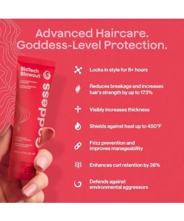 Goddess Biotech Masque capillaire sans rin age Protection jusqu' 230 C Anti-frisottis Volume brillance et r paration avec prot ines - Buy Online on GoSupps.com