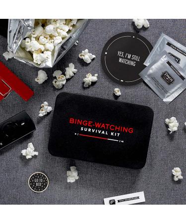 Binge-Watching Survival Kit for Friends & Family | 18 Essential Items for At-Home Spa Day | Fun Portable Gift Box - Buy Online on GoSupps.com