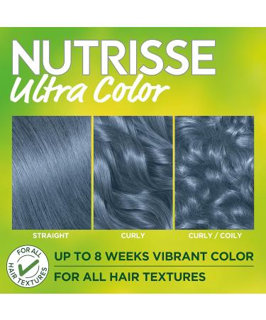 Garnier Nutrisse Ultra Color DN1 Light Cool Denim Blue Orchid Permanent Hair Dye 2 Count - Buy Online on GoSupps.com