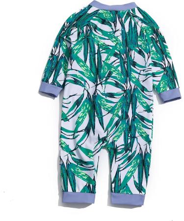 Bonverano Baby Boys Swimsuit - 24 Months Green | UPF 50+ Sun Protection One Piece Swimwear - Buy Online on GoSupps.com