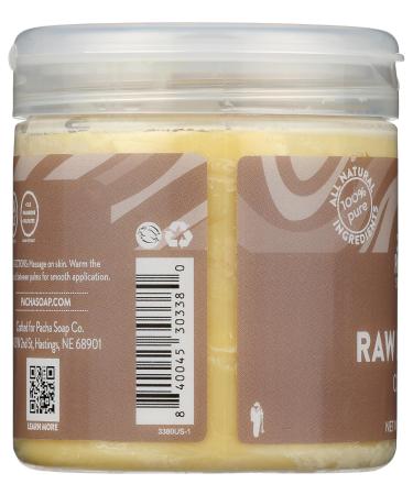 PACHA SOAP Cocoa Raw Butter - 8 OZ | Natural Moisturizer | International Shipping Available - Buy Online on GoSupps.com