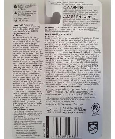Philips Avent Soothie Pacifier for 0-3 Months - Pink/Purple | Best Baby Soother | Shop Internationally - Buy Online on GoSupps.com