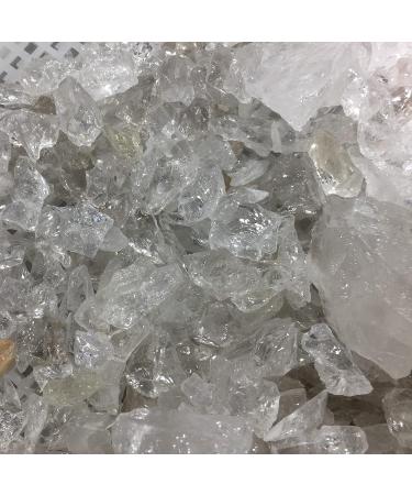 Natural Crystal Rough Natural Crystal Natural White Quartz Crystal Stone Rock Chips Specimen Collection Natural Crystal Fish Tank Stone (Size : 200g) - Buy Online on GoSupps.com