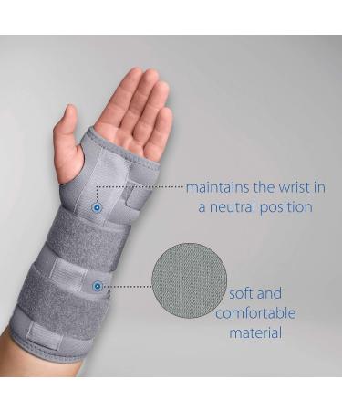 Swede-O Thermal Vent Wrist/Forearm Splint Left - Small | International Shipping Available - Buy Online on GoSupps.com