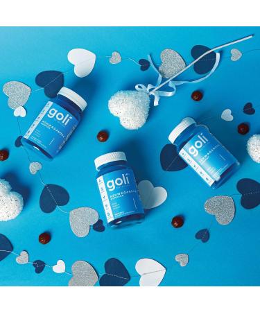 Goli Nutrition Ashwagandha Gummies with Vitamin D 120 Vegan Gums Gelatin Free Gluten Free Vegetarian Soy-Free Non-GMO - Buy Online on GoSupps.com