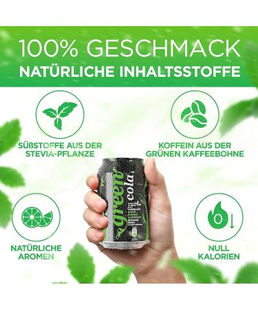 Buy Green Cola DPG PET & Can Bundle (6 x 1000ml + 6 x 330ml) | Refreshing Sugar-Free Soft Drink - International Shipping Available - Buy Online on GoSupps.com