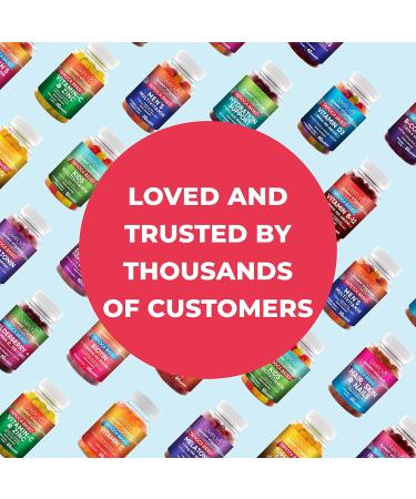 Electrolytes Hydration Gummies - 120 Gelatin-Free Gummies | 2-Month Supply for Workouts Hiking & Cycling | Sodium Calcium Potassium Zinc & Chloride | Kosher & Halal - Buy Online on GoSupps.com