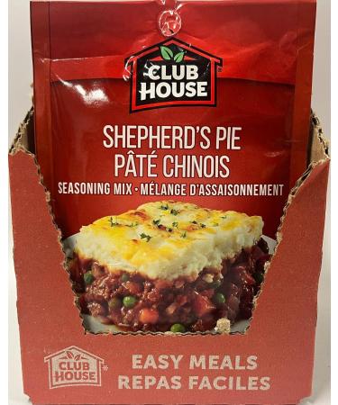 Club House Dry Sauce/Seasoning/Marinade Mix Shepherd's Pie 47g Case Pack 12 Count - Buy Online on GoSupps.com