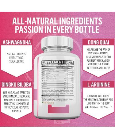 Zealous Nutrition Desire Female Enhancement Pills - Natural Mood Booster for Women - Hormone Balance & Menopause Relief - 60 Caps - Buy Online on GoSupps.com