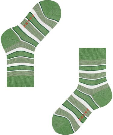 FALKE Unisex Kids Romantic Net Socks - White/Pink - Thin Frilly Socks for Boys/Girls - Ideal for Dress Looks - 1 Pair - Buy Online on GoSupps.com