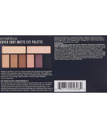 Smashbox Cover Shot Eye Shadow Palette - Matte Finish - 0.27 oz - Buy Online on GoSupps.com