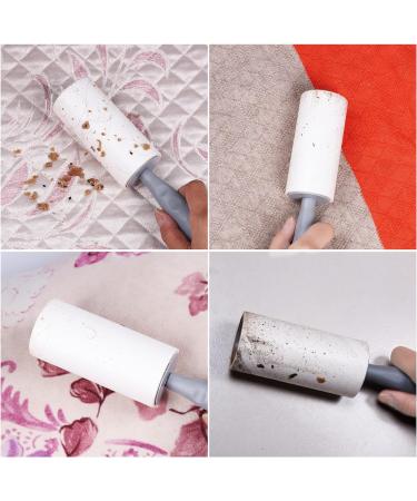 Lint Roller Set - 5 Refills with 1 Handle | 300 Sheets Pet Hair Remover | For Cat Dog Fur, Dust, Dandruff | Clothes, Car, Furniture, Bed, Carpet, Sofa - Buy Online on GoSupps.com