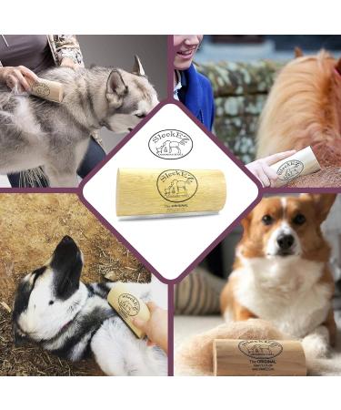 Sleekez Grooming Comb for Cats Dogs & Horses 25.4 cm | Best Pet Grooming Tool for All Breeds International Shipping Available - Buy Online on GoSupps.com