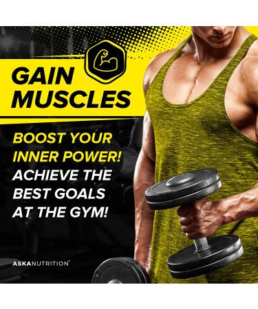 Testosterone Booster for Men - Male Enhancing Supplement with Horny Goat Weed  Tongkat Ali - Muscle Builder Enlargement Pills - Natural Test Booster Increased Desire Energy Stamina Libido (2 PACK) - Buy Online on GoSupps.com