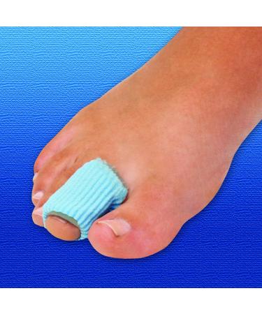 Silipos Antibacterial Corn Pads | x6| Cushioning Slip On Gel with Active Gel for Toes & Fingers | Medium by Silipos