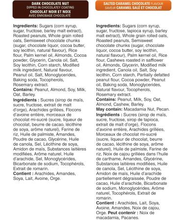 Nature Valley Sweet & Salty Granola Bars Variety Pack & Sweet & Salty Dark Chocolate Nut Granola Bars 15 Count - Buy Online on GoSupps.com