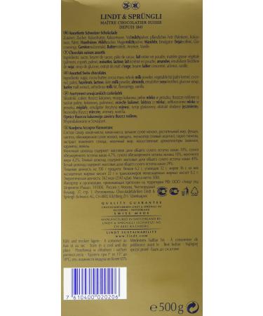 Lindt - Assorted Swiss Chocolates -500g- Pack of 2 - Buy Online on GoSupps.com