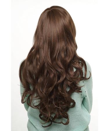 WIG ME UP SA038-3017 | Very Long Wavy Brown Brunette Ladies Wig - Shop Internationally | Best Quality & Style - Buy Online on GoSupps.com