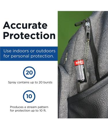 Mace Brand PepperGuard Maximum Strength Pepper Spray Personal Model, Pocket Model, or Police Model, Great for Self-Defense, Black - Buy Online on GoSupps.com