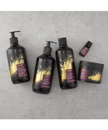 I Love Wellness Energy Body Scrub | Natural Orange & Bergamot Essential Oils | Vegan Exfoliator for Glowing Skin | 350g - Buy Online on GoSupps.com