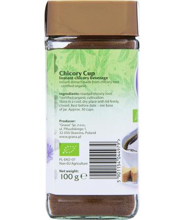 Barleycup Organic Chicory Cup 100g - Natural Coffee Alternative - Buy Online on GoSupps.com