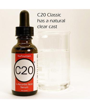 NuFountain C20 3-pack. HAND CRAFTED 3 1-Ounce Bottles of 20% L-Ascorbic Acid C Serum - Buy Online on GoSupps.com