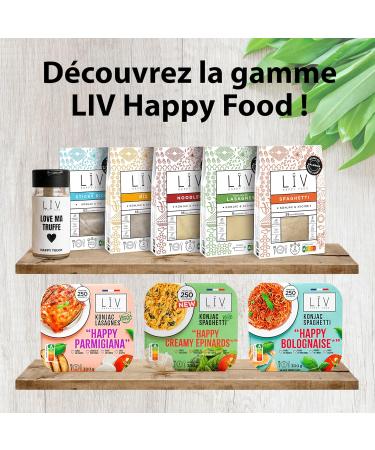 L V Happy Food - Assorted Individual Ready Meals - Gluten Free Pasta - Konjac Plant & Oatmeal - Konjac Paste - Gluten Free L - Buy Online on GoSupps.com