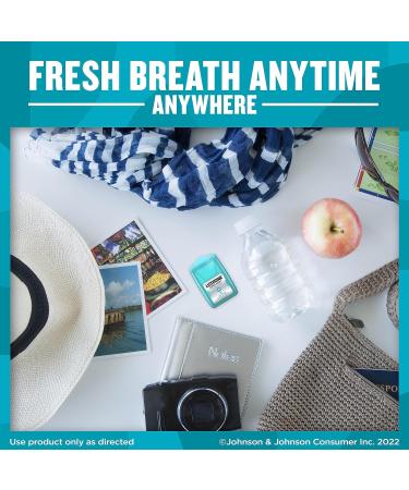 Listerine Cool Mint PocketPaks Portable Breath Strips for Bad Breath Fresh Breath Strips Dissolve Instantly to Kill 99% of Bad Breath Germs* On-The-Go Cool Mint 24-Strip Pack 12 Pack 24 Count (Pack of 12) - Buy Online on GoSupps.com