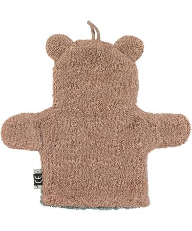 Buy Sterntaler Bear Ben Hooded Bathing Towel & Washing Glove Bundle - Ideal for Infants 0 Months Green - 80x80 cm Towel & 22x24 cm Glove - International Shipping Available - Buy Online on GoSupps.com
