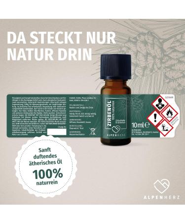 Alps Heart Pin Cubes Set - 10ml Swiss Stone Pine - Natural Bully Fragrance Wood Diffuser Gifts from Austria - Buy Online on GoSupps.com