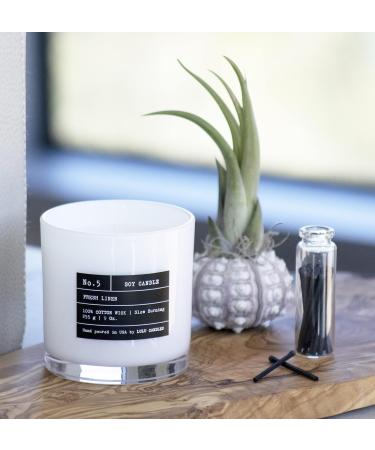 Lulu Candles Ocean Mist & Sea Salt - Luxury Scented Soy Candle | Hand Poured 9 Oz | Highly Scented & Long Lasting | Shop Internationally - Buy Online on GoSupps.com