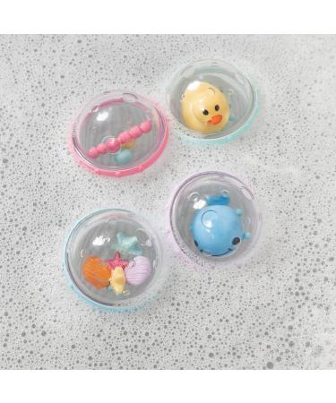 Munchkin Floating Bubbles Bath Toy - 4-Pack Assorted Styles | Fun Bath Time for Kids - Buy Online on GoSupps.com