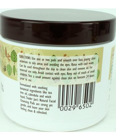 Trader Joe's Spa Set: Nourishing Face Wash & Tea Tree Oil Cleansing Pads for Glowing Skin - International Shipping Available - Buy Online on GoSupps.com