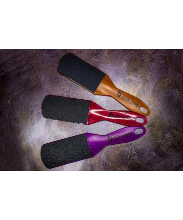 Steleks Pro Expert 10 Pedicure File - Effective Callus Rasp for Smooth Feet | 60/80 Grit - Purple | International Shipping Available - Buy Online on GoSupps.com