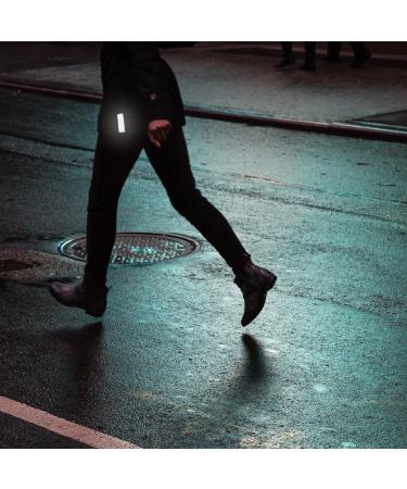 Bookman Unisex Magnetic Clip-on Reflectors - Black, One Size | High Visibility Safety Reflektoren - Buy Online on GoSupps.com