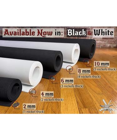EVA Foam Cosplay Sheet - 2mm Thickness Black/White - 14x39 - Ultra High Density 85 kg/m3 - The Foamory - Buy Online on GoSupps.com