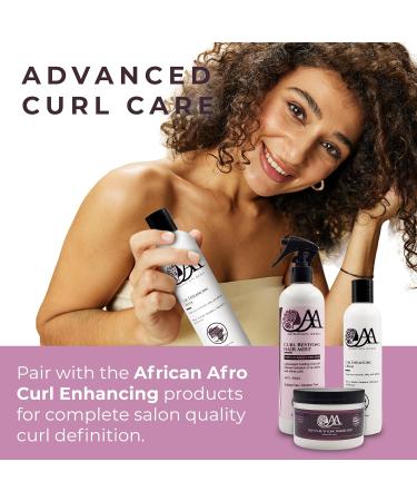 African Afro Curl Enhancing Cream - All-Natural Curl Defining Cream for Medium to Coarse Curls with Avocado Oil | Paraben Sulfate & Silicone Free | 8 Fl Oz | Cruelty-Free International Shipping - Buy Online on GoSupps.com