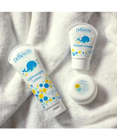 Dr. Brown's Natural Baby Diaper Cream 3 Fl Oz - Soothing Diaper Rash Relief (1 Pack) - Buy Online on GoSupps.com
