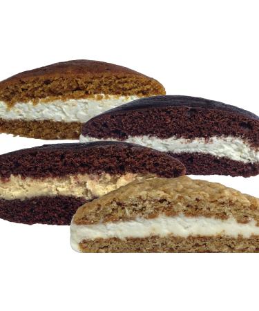 Bird-in-Hand Bake Shop Homemade Whoopie Pies, Variety Pack, Favorite Amish Food (Pack of 12) 12 Count (Pack of 1)