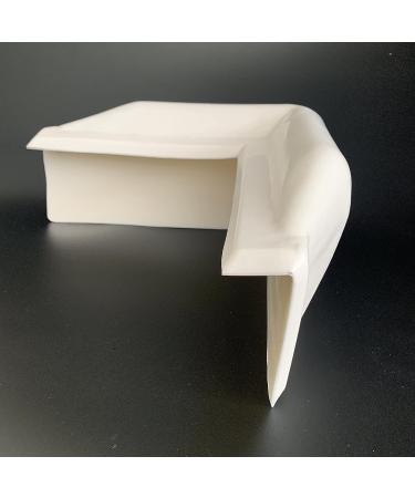FCOUIID 90 Degree Vinyl Dock Corner Bumper- Marine Boat Dock Guard 2 Pcs White - Buy Online on GoSupps.com