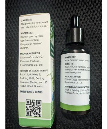 Compra Aceite de Romero para Crecimiento del Cabello y Cuidado de la Piel - Masajeador y Aceite de Ricino para Cejas y Pesta as - 60ML - Env o Internacional - Buy Online on GoSupps.com